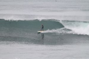 Surfing at El Sunzal, El Salvador on June 20th 2016